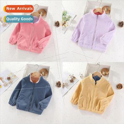 Childrens jackets spring and fall boys and girls shaker tops
