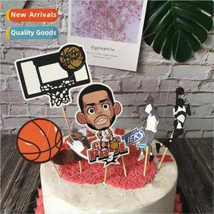 Boys Decoration Men Basketball Sneakers Birthday Frame Cake