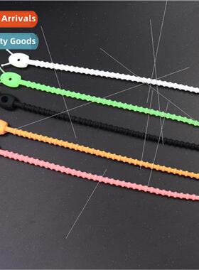 Creative silicone lanyard digital storage cable winder keych