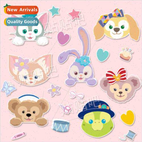 Cute cartoon stickers electric car battery car body scratche