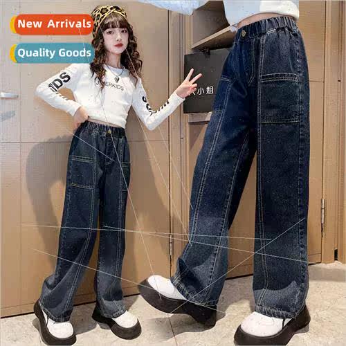 Girls pants padded fall and winter 适用eign girls big girl f