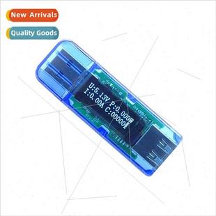 OLED USB Tester 4-digit Voltage and Current Meter Power Capa