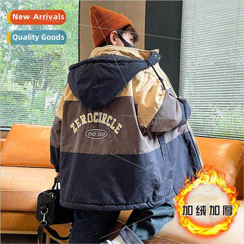 Boys cotton clothes winter childrens cotton coat jacket fall