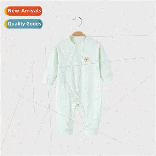 Baby onesie spring and fall cotton long-sleeved newborn baby