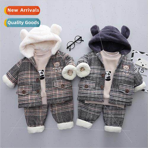 Childrens boys 1 winter 2 sweater 3 years old bear hoodie pa