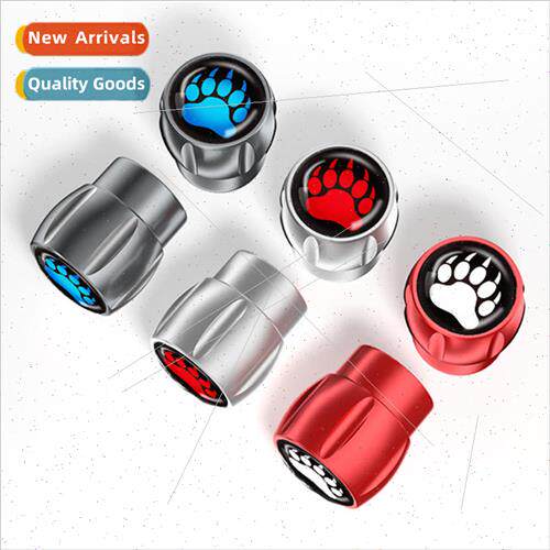 Universal valve core cap aluminum alloy metal car tire valve