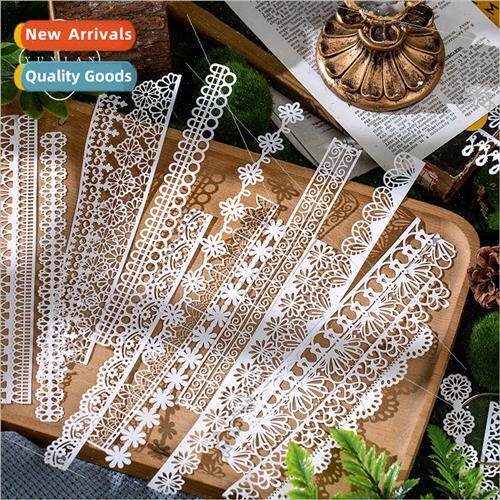 Lace Round Dance Lace Material Pack Retro Skeleton Floral Cr