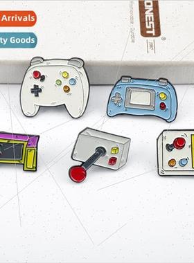 New retro nd personality jewelry students cartoon game conso