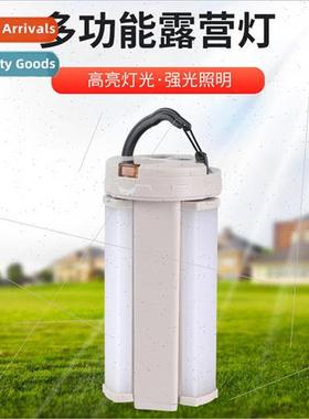 Multifunctional camping light camp vintage led ambiance tent