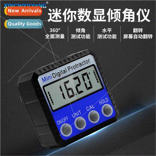 Electronic digital display inclinometer slope level meter pr