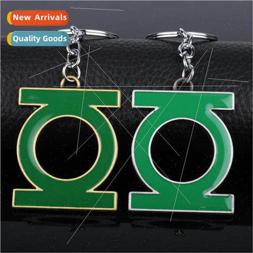 Movie Green Lantern logo car charm alloy jewelry Justice Lea