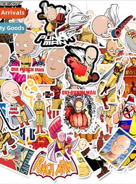 49 -repeat super hot anime one punch superman cartoon sticke