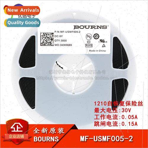 1210 SMT Resettable Fuse PPTC MF-USMF005-2 0.05A 30V