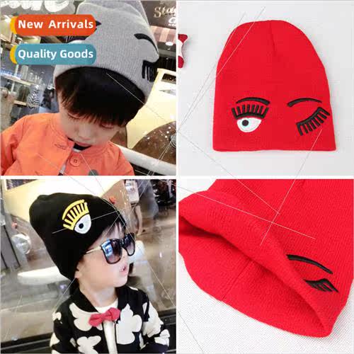 Autumn and winter childrens set head ice ice cute eyelashes