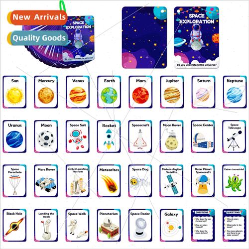 34 Space Cognition Early Learning Cards Childrens Early Lear