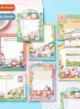 note book large cartoon tearable message book note memo memo