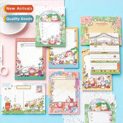 note book large cartoon tearable message book note memo memo