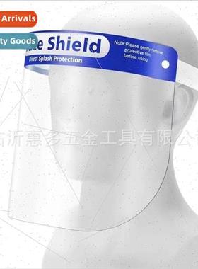 PET isolation protective mask anti-flying droplet kitchen oi