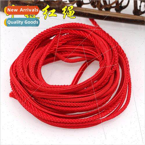 diy jewelry material handmade braided rope red rope bracelet