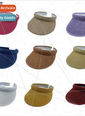 New spring and summer parent-child hollow top hat Adult simp