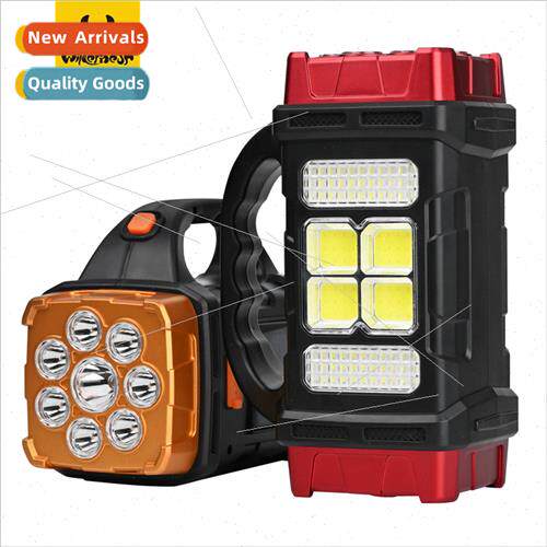 Two head solar portable light household emergency outside st