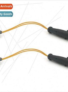 One brake pad wear indicator sensor lead front and rear moun