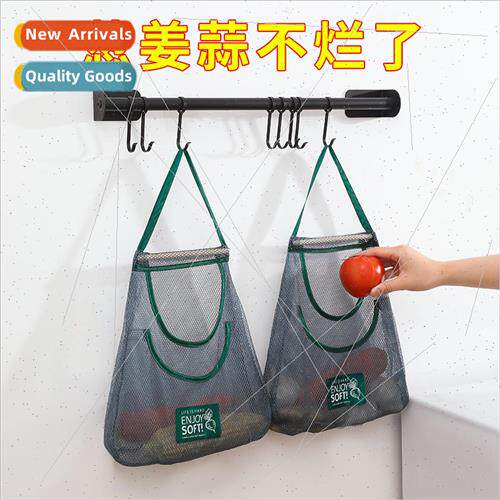 Multifunctional fruit and vegetable hanging bag onion ginger