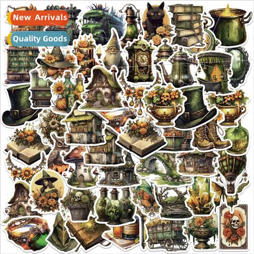 50 Jungle Magic Bazaar Doodle Stickers Decoration Guitar Lap