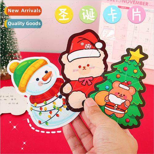 Christmas birthday blessing cards 适用 elementary school stu