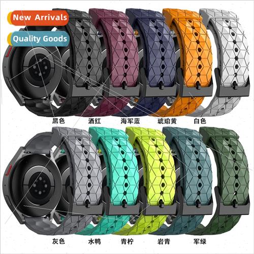 适用 Samsung Watch5 Huawei GT3 soccer pattern Gamin Huawei w