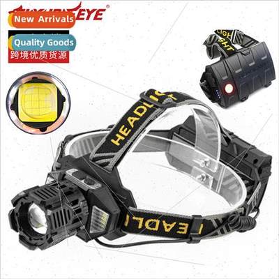 New 3 18650 batteries P160 zoom bright headlamp LED outdoor