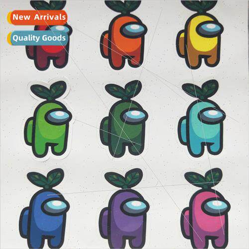 among us among us stickers cartoon game ipad laptop guitar h