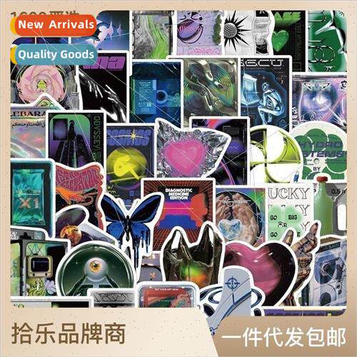 40pcs acid world graffiti stickers personalized decoration l