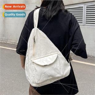 Japanese ins fashion Harajuku wind large-capacity canvas che