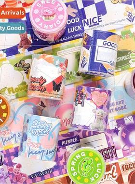 Writing paper self-adhesive tape sweet cool party series lig