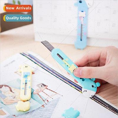 Student Knife 2022 Cartoon Knife Colorful Fawn Paper Cutter