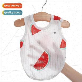 belly protection baby men section cotton thin Bib summer