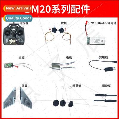 RC Airplane F22 Fighter Glider Aeromodel Assembly DIY Charge