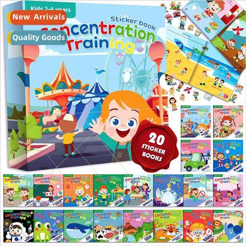 20 new sticker book focus potential development stickers chi