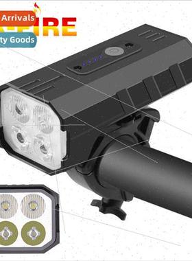 Bike ght Set 4T6 Car LED Flashlight Aluminum Alloy Equipment