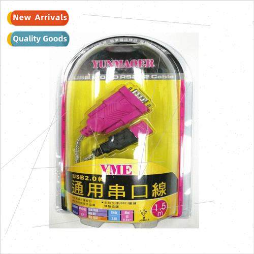USB to 9-pin serial cable dual chip USB to rs232/COM port 1.