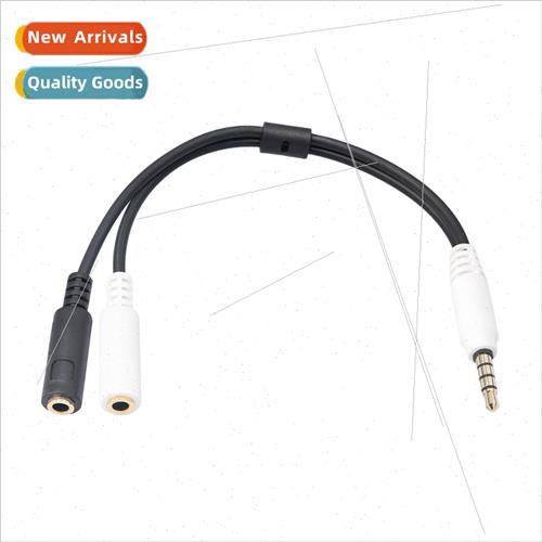 New Gold-plated CTIA Standard Connection 3.5mm 1 in 2 Headph