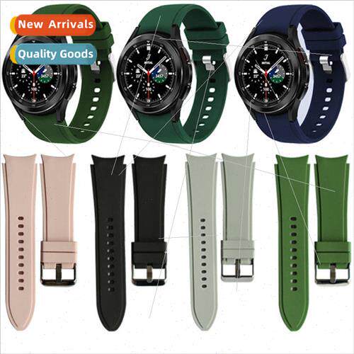 适用 Samsung Watch6 Watch5pro Watch4 Silicone Watch Band wat