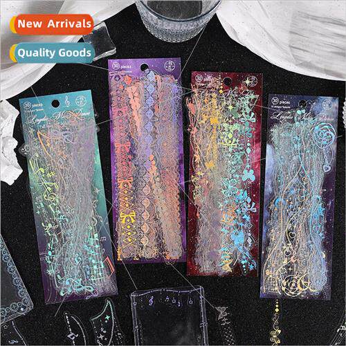 ght Fantasia handbook stickers laser pet stickers stickers c