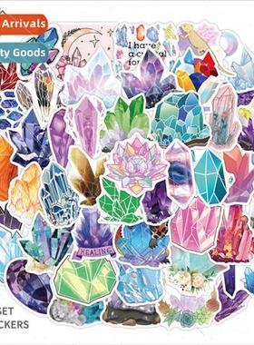 50 new crystalcrystal stickers helmet laptop mug DIY luggage