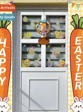 Easter new couplets happy easter party decorations 180*30cm