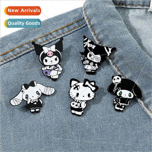 Dark wind creative Sanrio Halloween brooch personalized Kulo