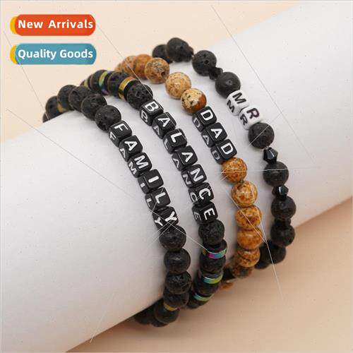 Dopamine che Hundred Style Bracelet Volcanic Stone Picture S