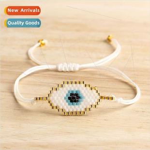 beads woven eye new evi devil rice totem Bohemian religious