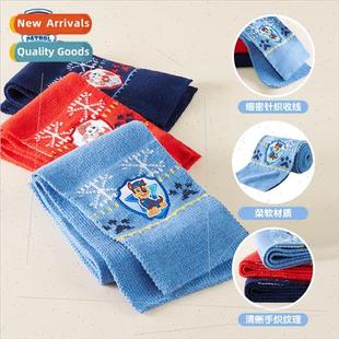 scarf winter boys team 2022 childrens warm Woof windproof